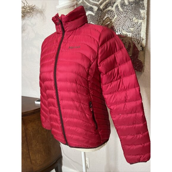 Marmot Womens 600 Fill Insulated Puffer Jacket XS Red - Picture 2 of 13